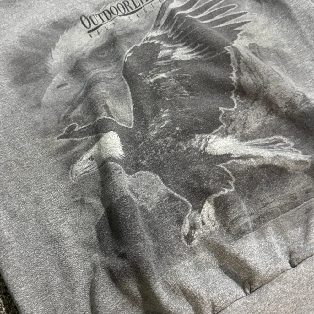 Vintage Eagle Wilderness Crewneck Sweatshirt Men’s Large Nature Outdoor Life